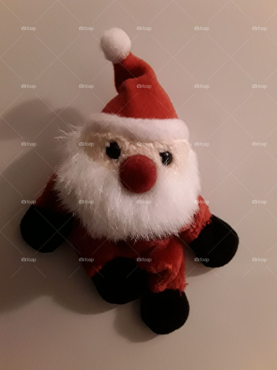 Santa magnet toy