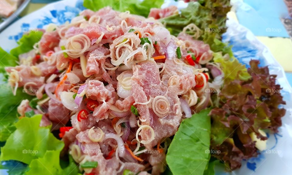 tuna salad spicy