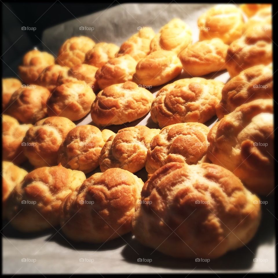 Choux baking 