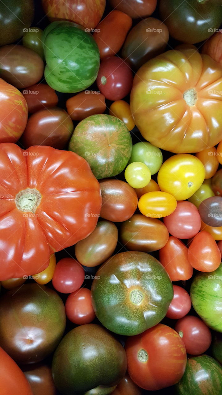 Heirloom tomatoes