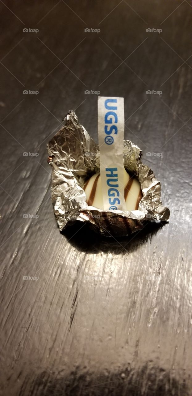 Hershey's Hug Undressing