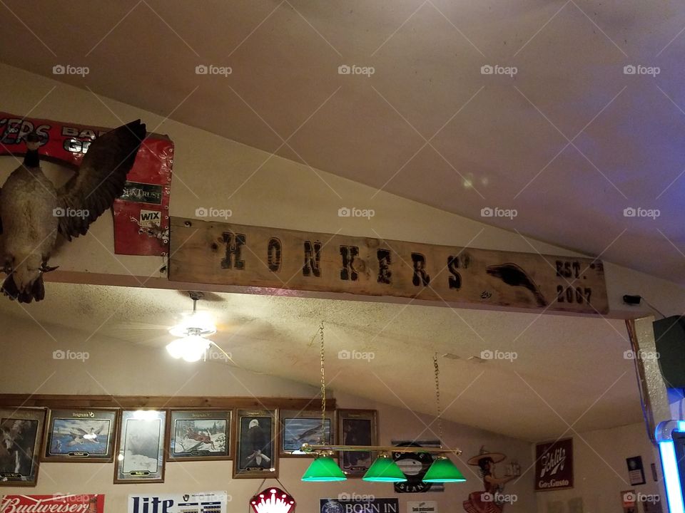 Bar along the Wisconsin River