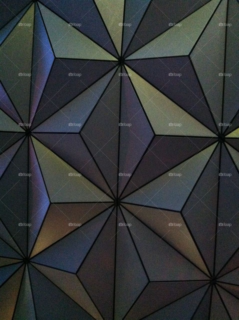 Close up of the Epcot ball. Close up of the Epcot ball in Disney 