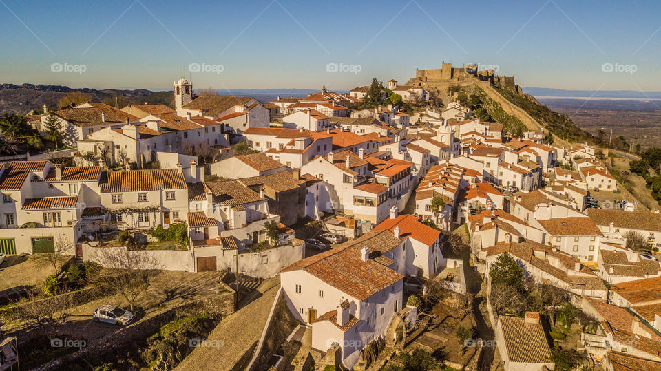 Cityscape of Marvão Portugal 