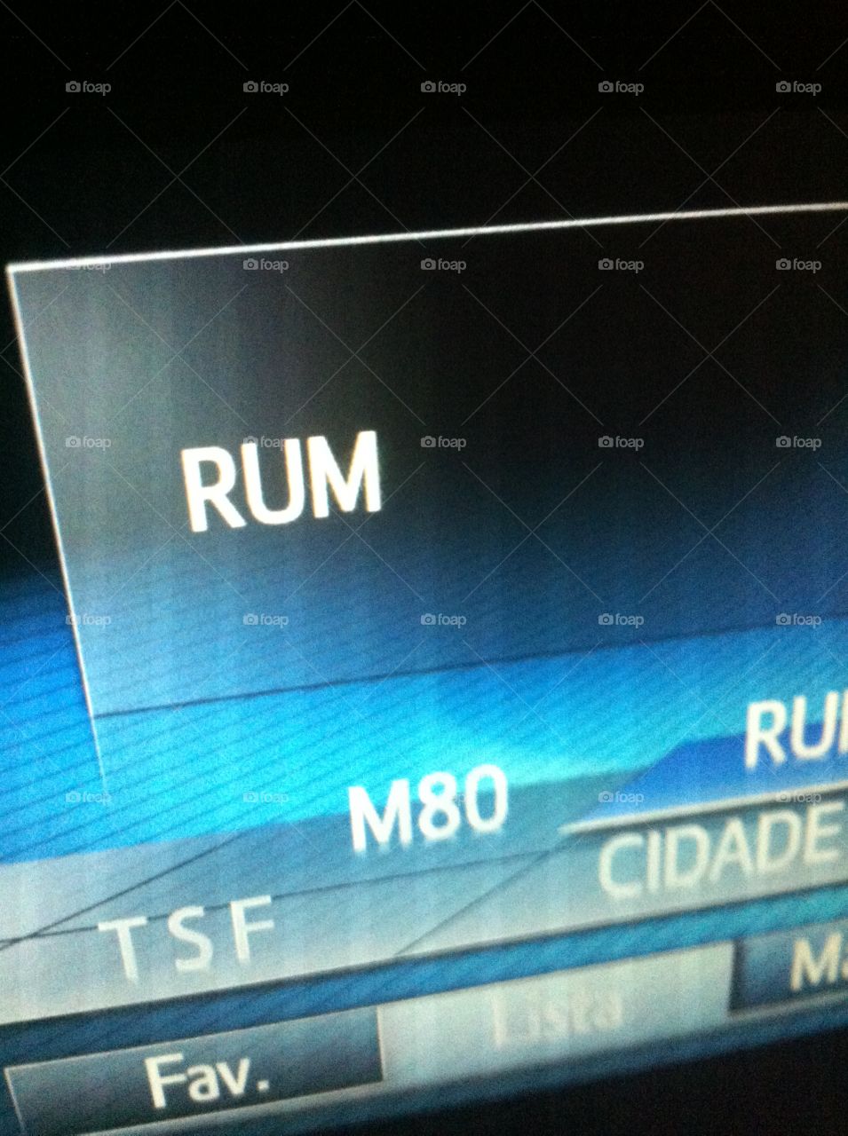 Radio. Rum