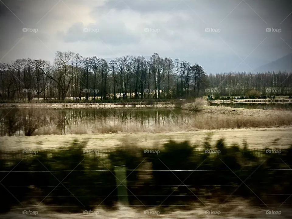 on the way home