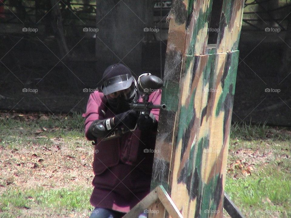 Paintball war