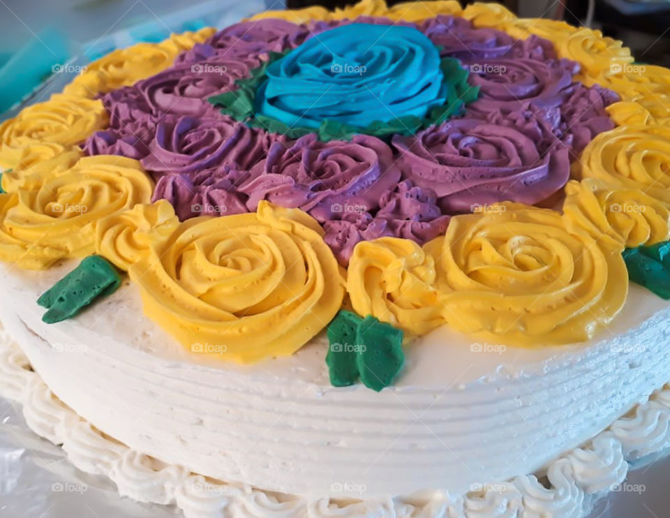 colorful cake