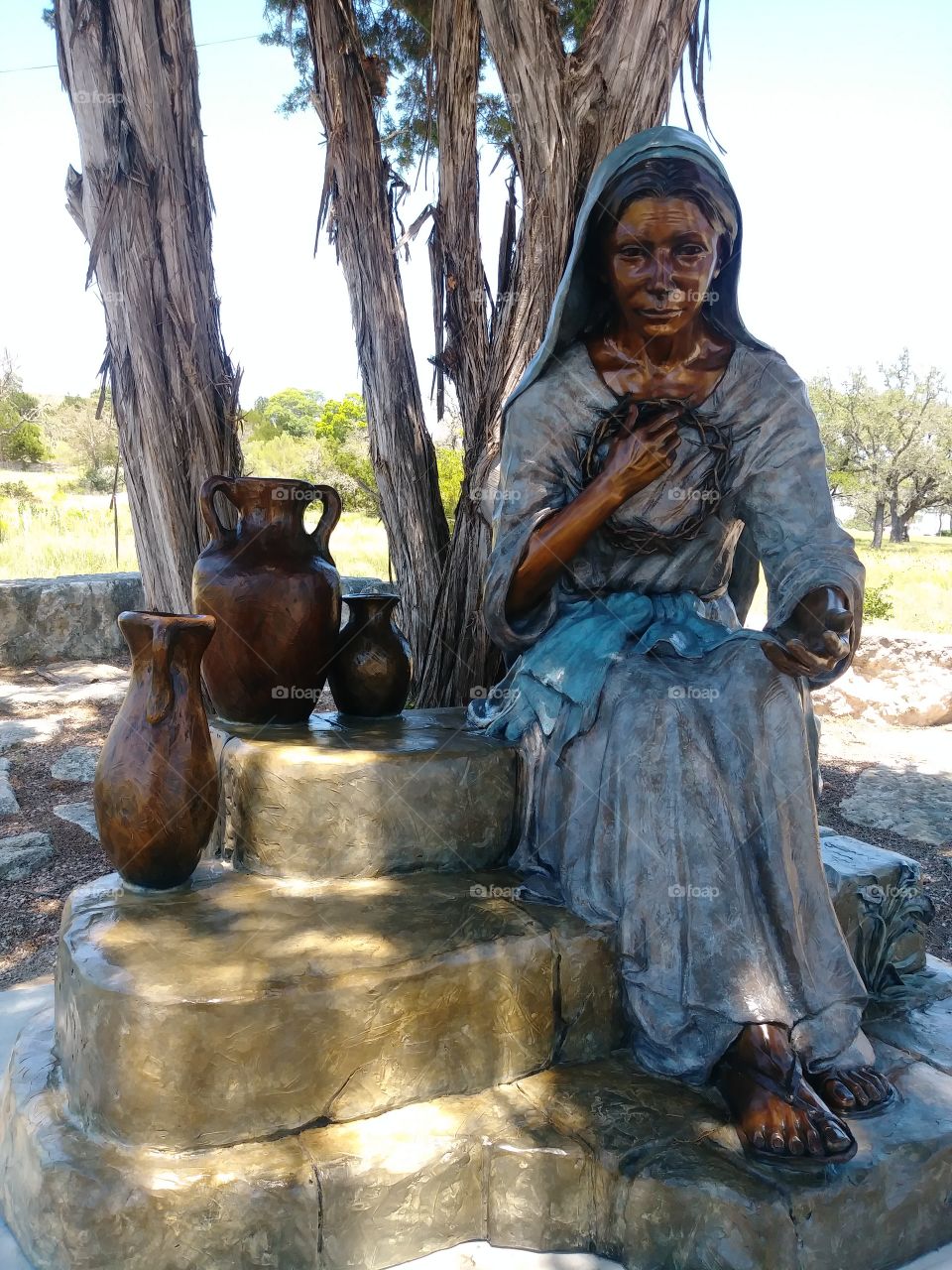 Prayer Garden Statues