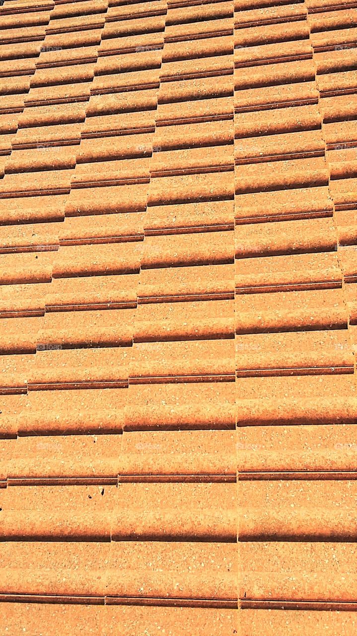 Orange Roof Slates