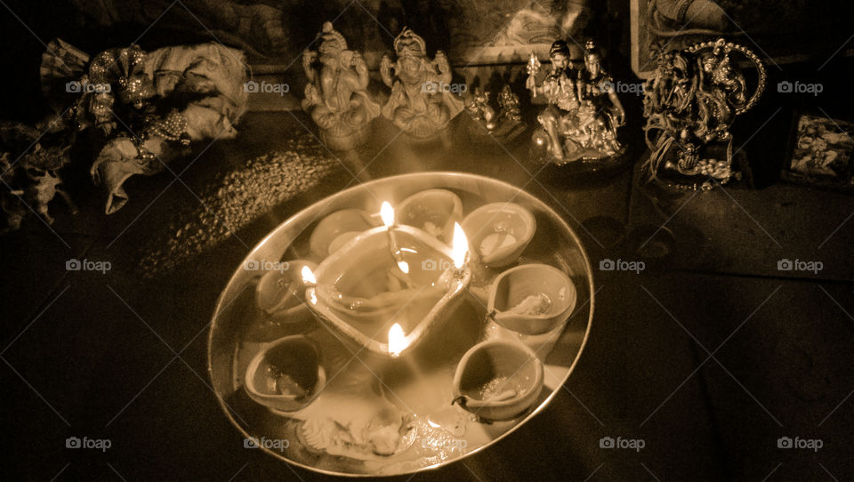 diwali diyas