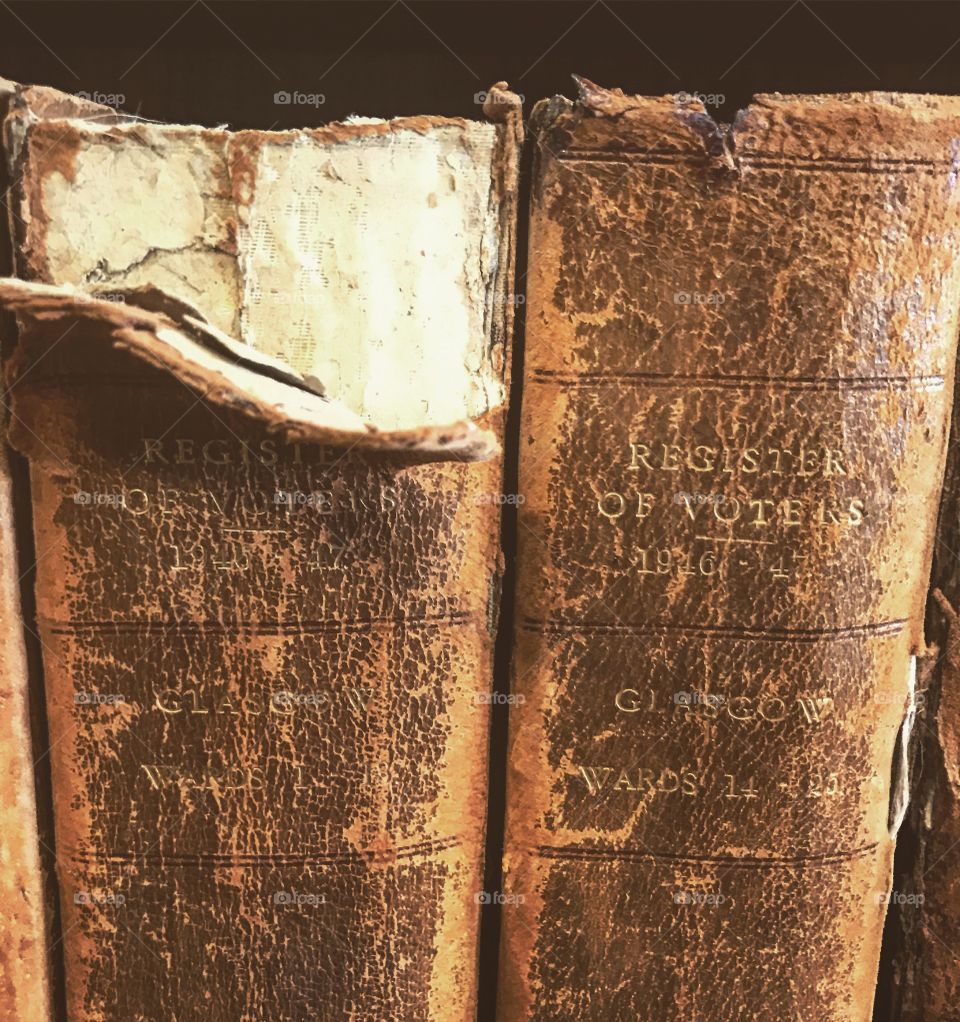 Old books in the Mitchell Library, Glasgow!! 