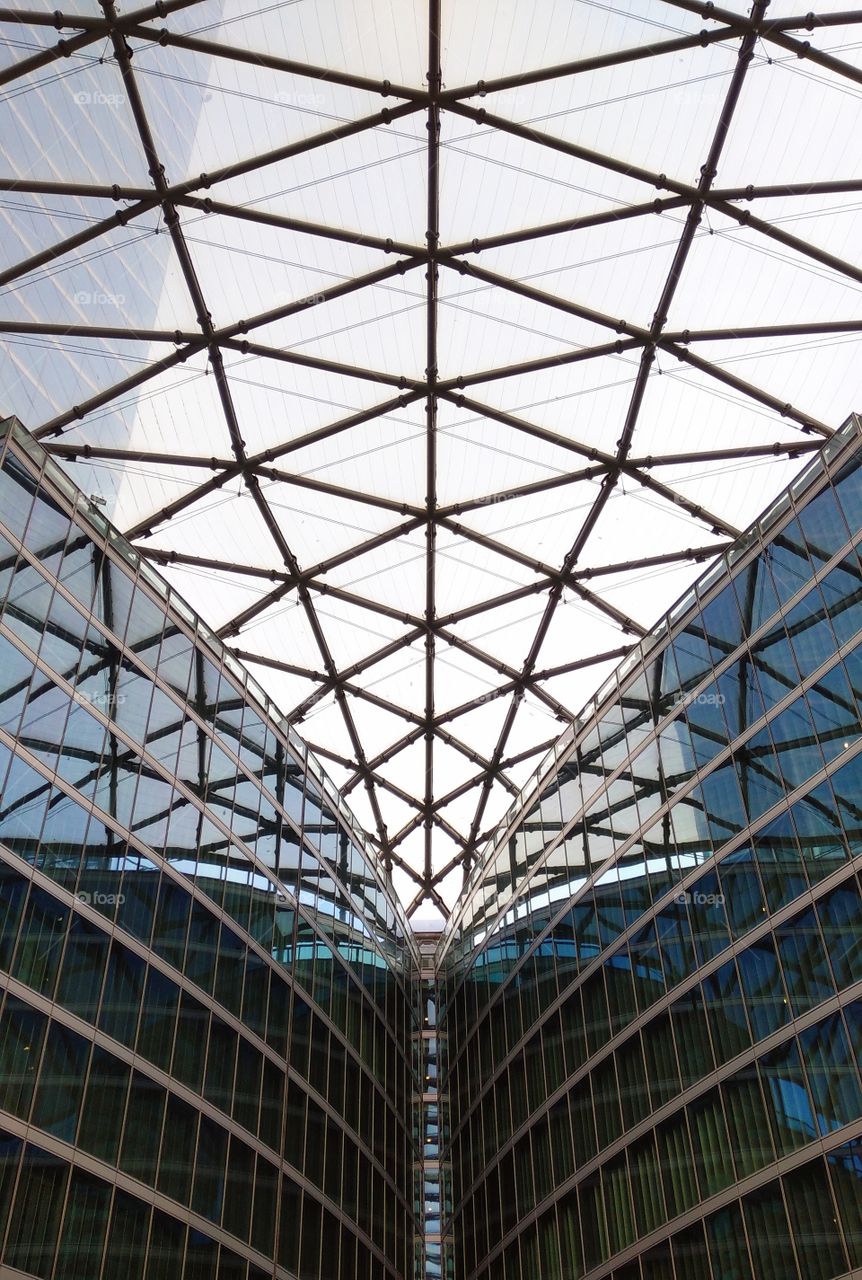 line and shape into a skyscraper