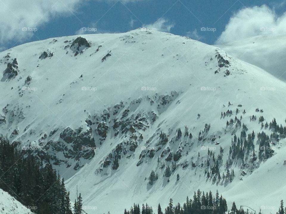 Rocky Mountain snow