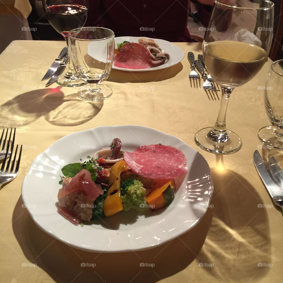 Italian birthday dinner in Kobe