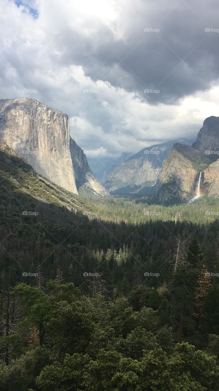 Tunnel View Yosemite Valley 