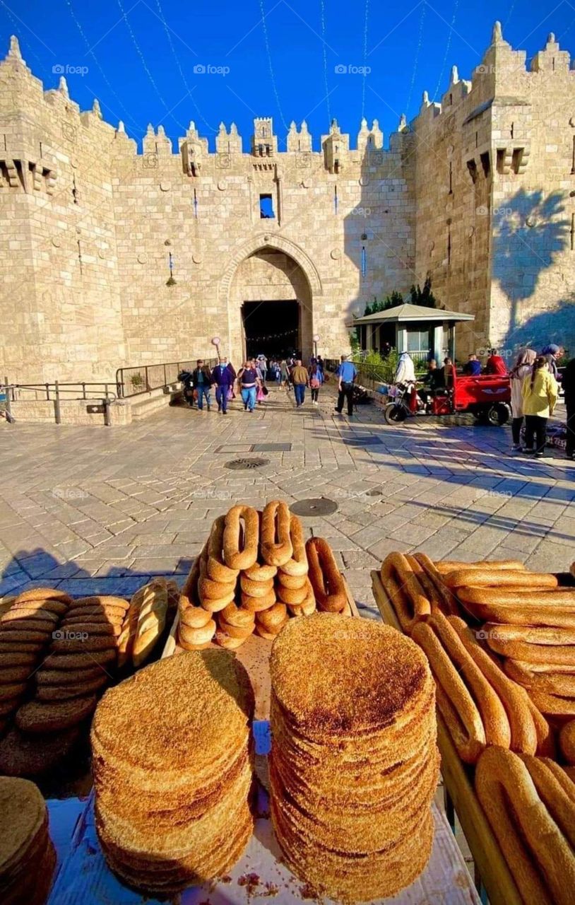 The Damascus Gate is one of the main Gates of the Old City of Jerusalem