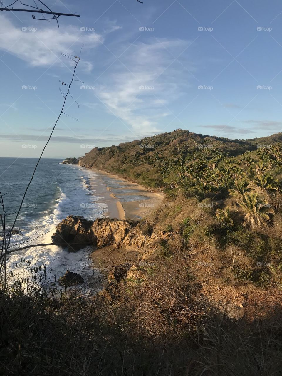 Playa escondida 