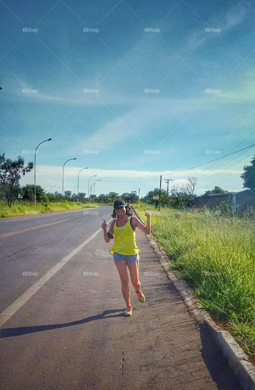 corrida de rua run runner