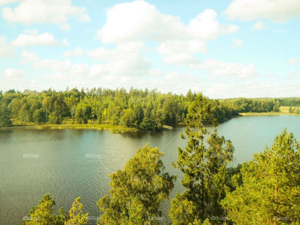 åkersberga lake forest water by The_Picture_man