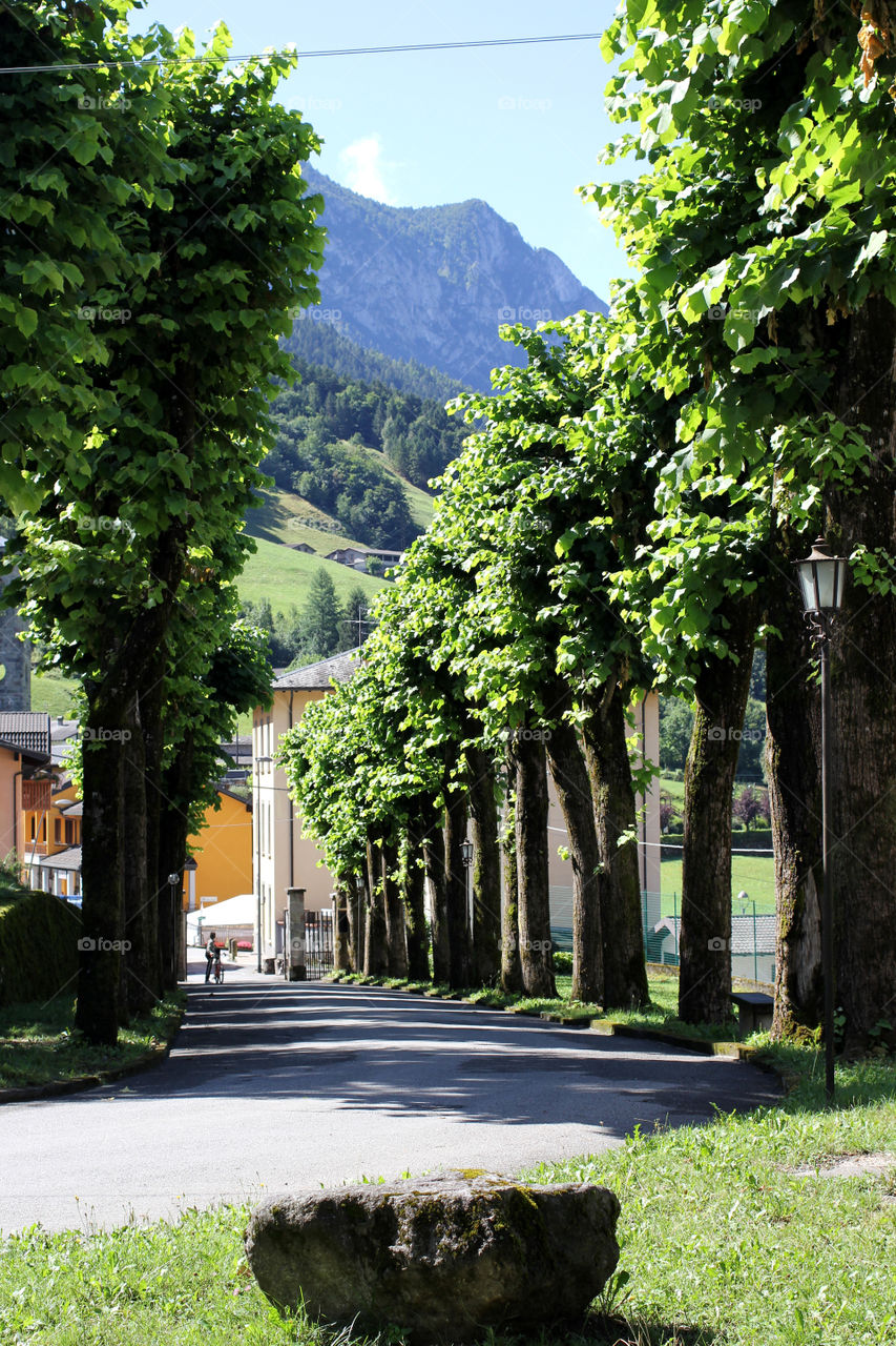 Italy, the village of Gandelino, province