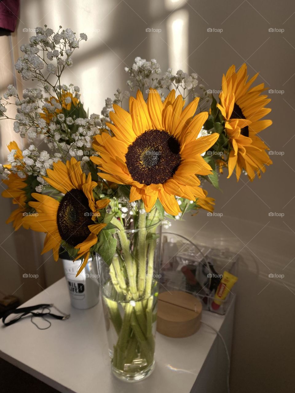 Sunflowers instantly brighten things up