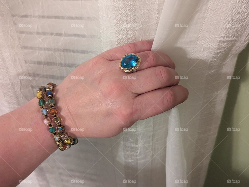 bracelet and ring