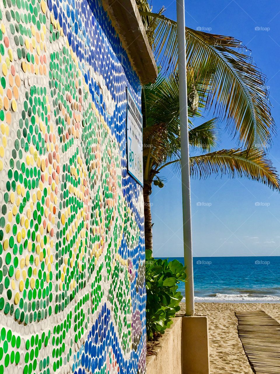 Beach mosaic
