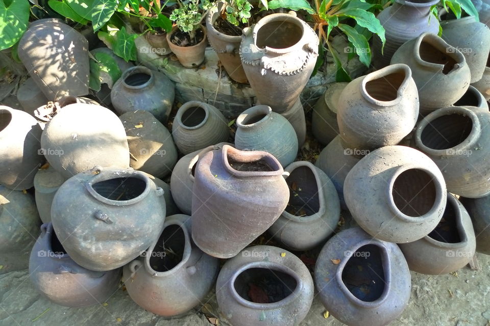 pots. pottery
