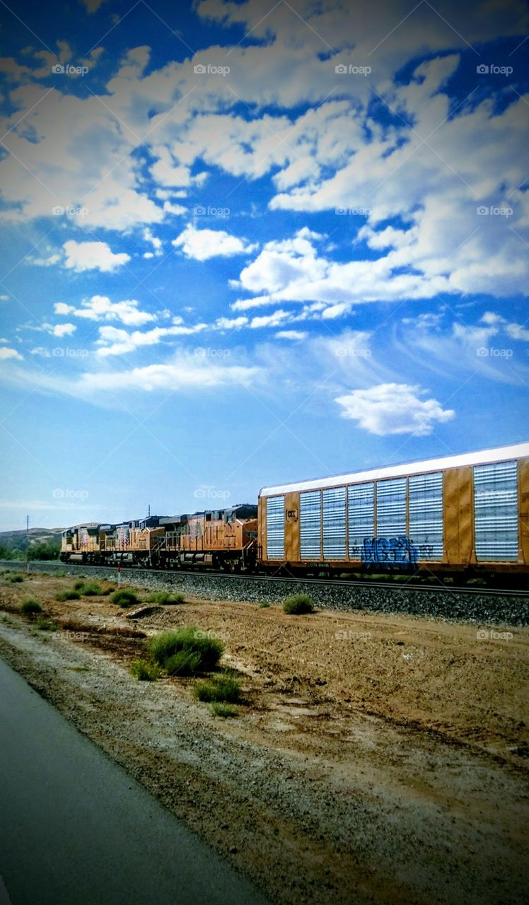Train in Beaumont