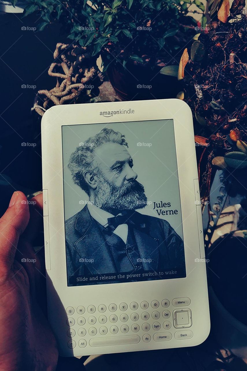 Ebook reader is always with me.