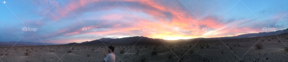 Death Valley at Sunset