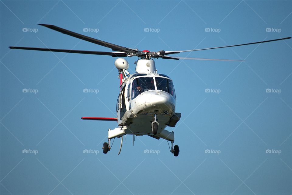 Airborne Sea Rescue Helicopter