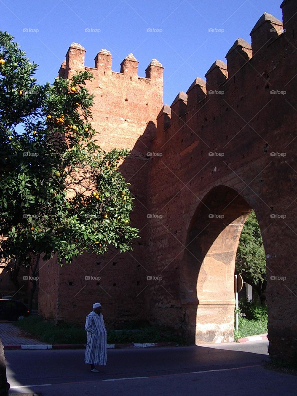 Morocco's capital wall