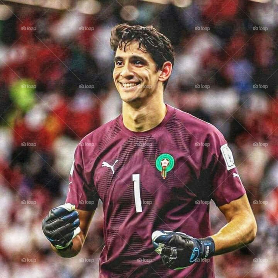 Bono, the goalkeeper of the Moroccan national team