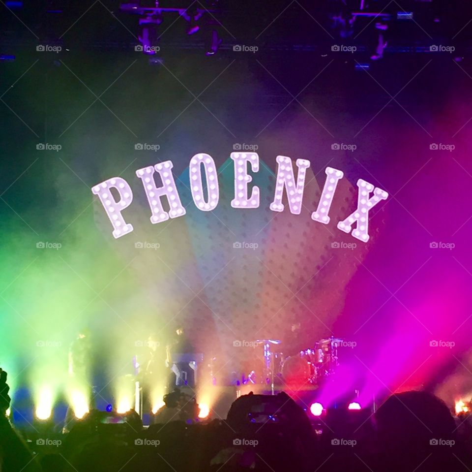 Phoenix concert, Monterrey.