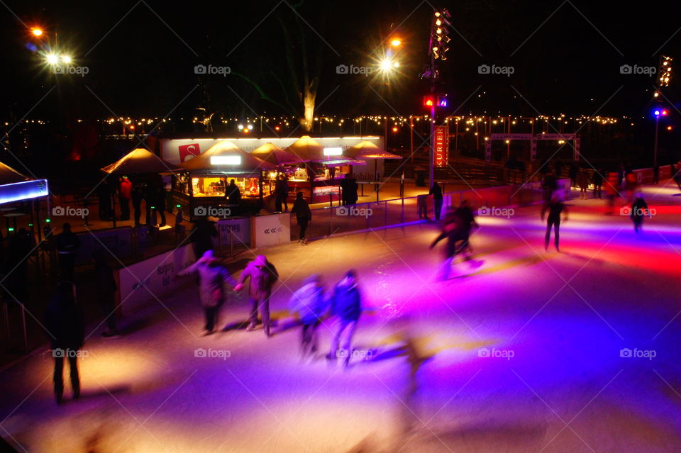 ice skating rink in Vienna