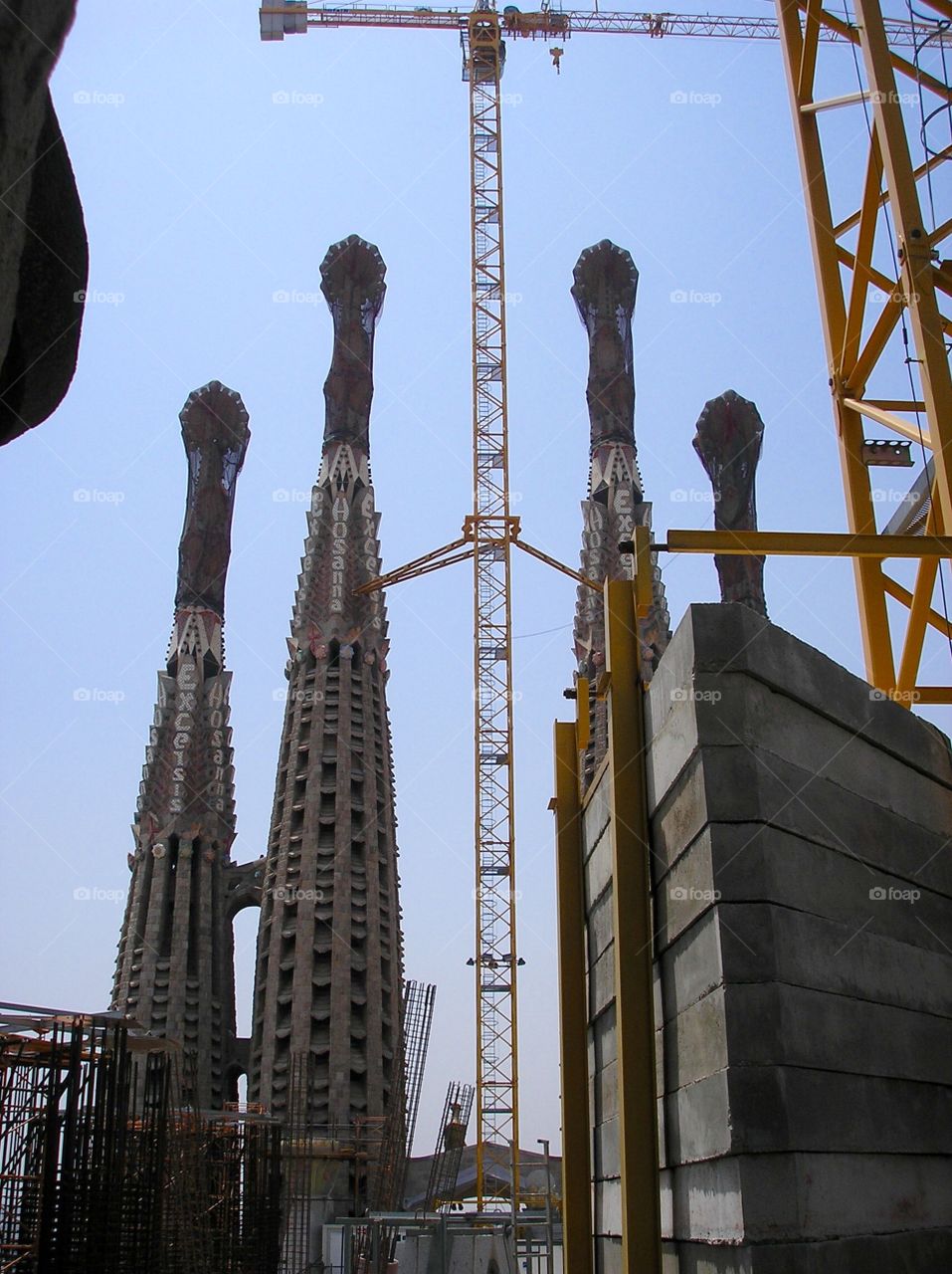 Sagrada Familia construction 