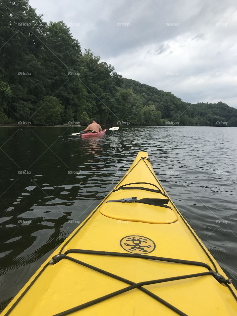 Floating down the river 