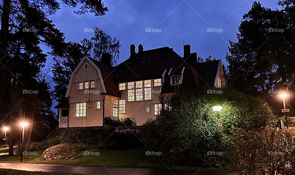 Beautiful Villa Furuborg in Helsinki