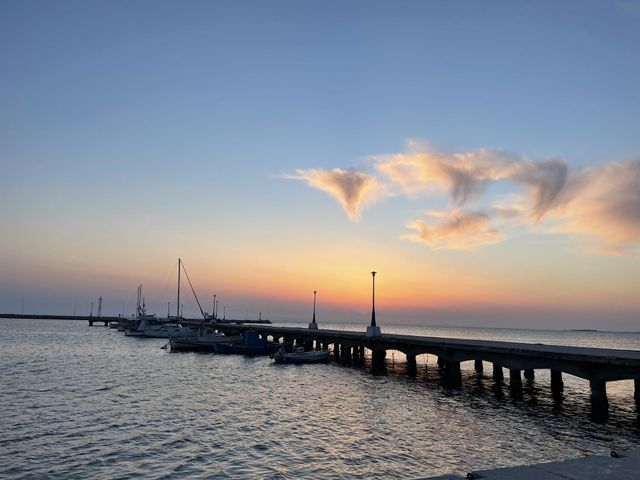Sunset in Greece 