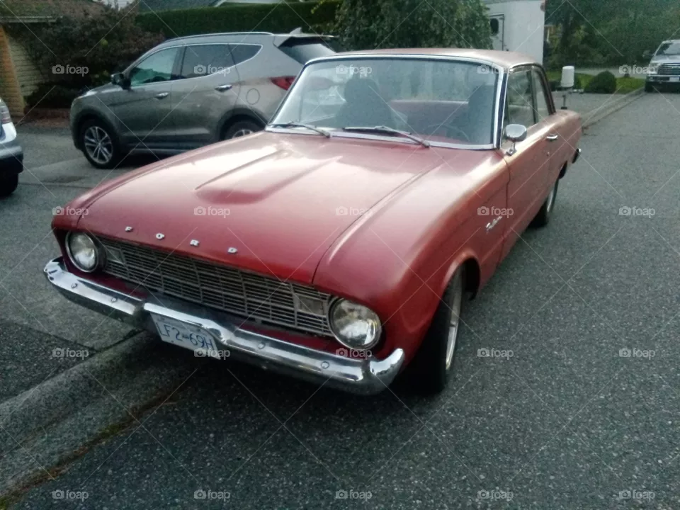 Ford Falcon on the street 