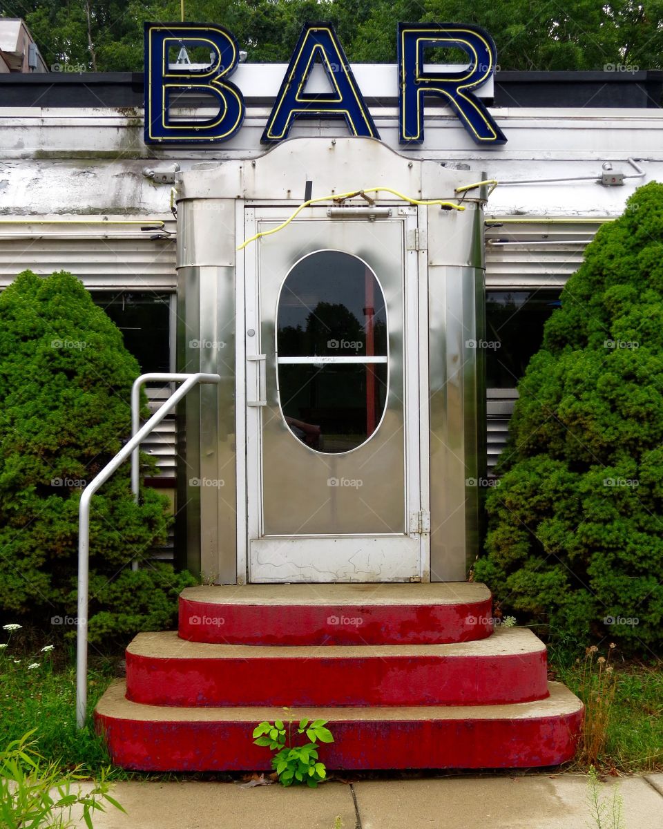Bar door in Rockford, MI