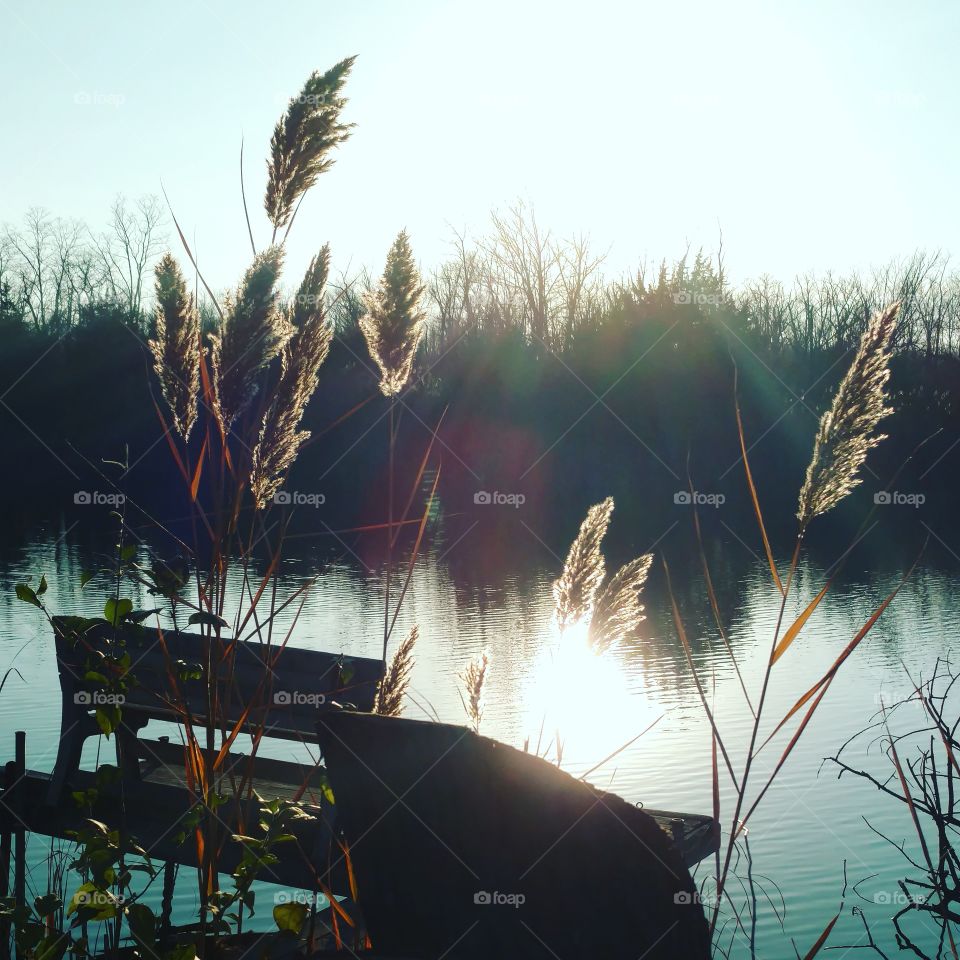 lakeside photo shoot