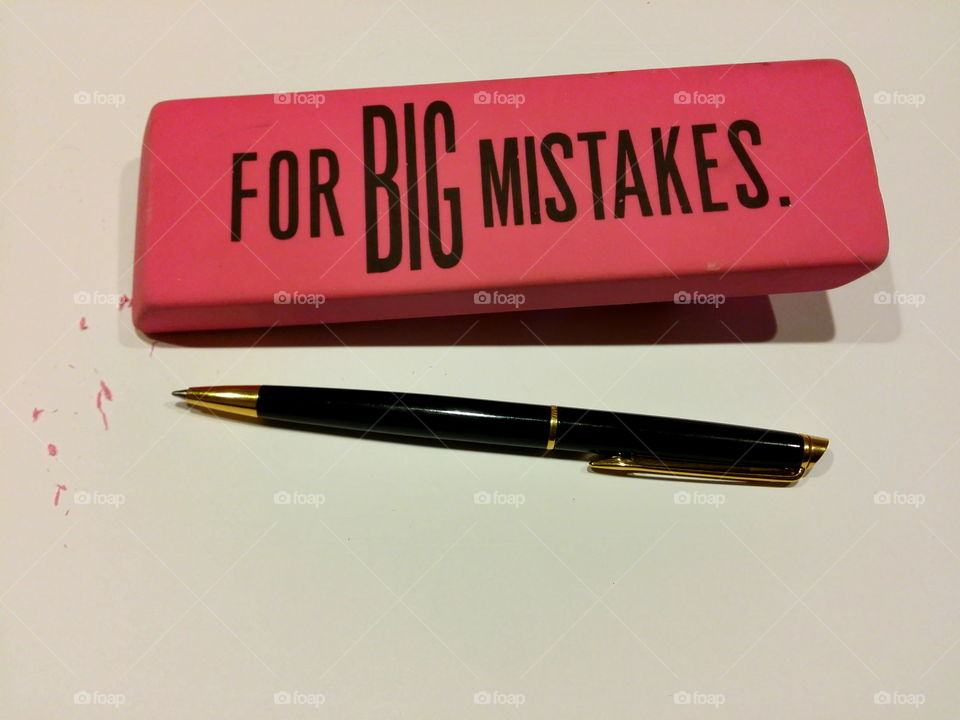 For BIG Mistakes!