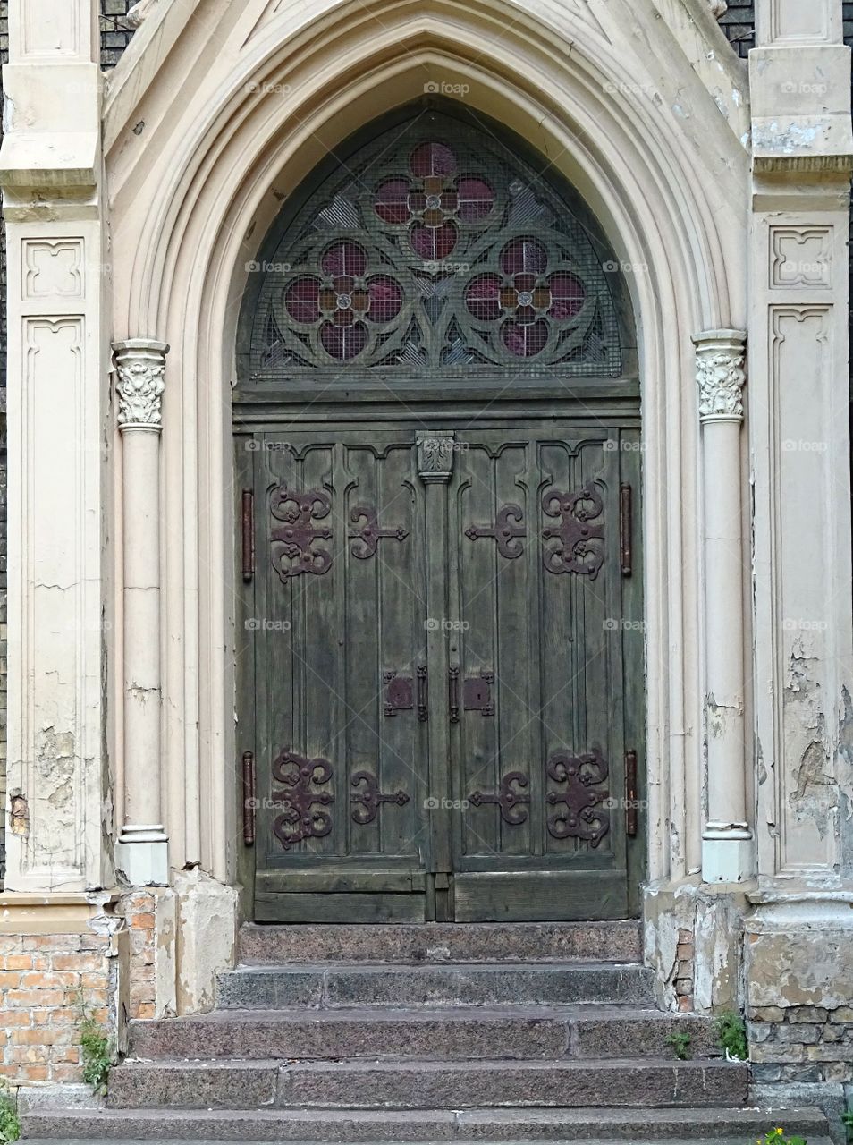 Catholic Church Wooden door