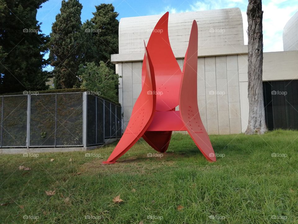 4 Ales
Alexandre Calder
Fundació de Joan Miró
1972