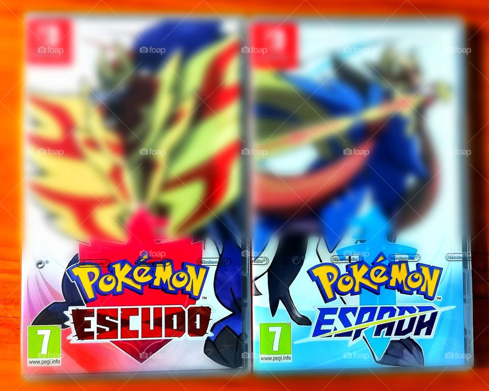Imagen de los juegos para la Nintendo Switch de Pokémon Escudo y Pokémon Espada. Dos excelentes opciones para tu consola portátil.