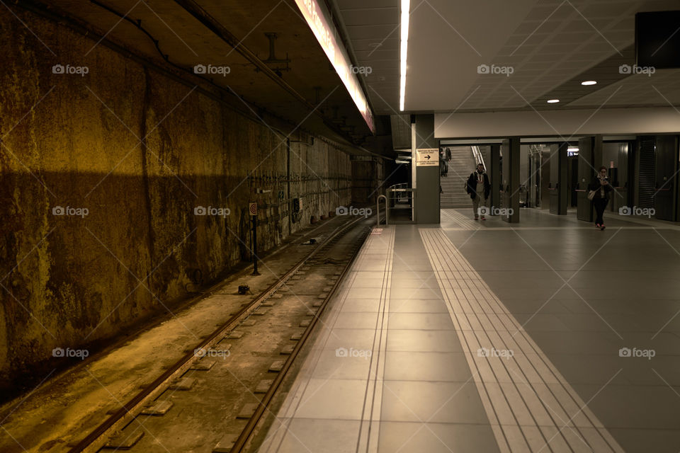 Badalona. Metro Pompeu Fabra