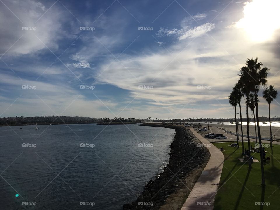 San Diego skies